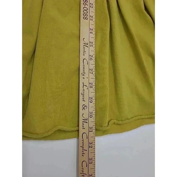 Urban Outfitters Tank Dress Women's Size XS Knee Length Pockets Mustard Yellow - Picture 7 of 7